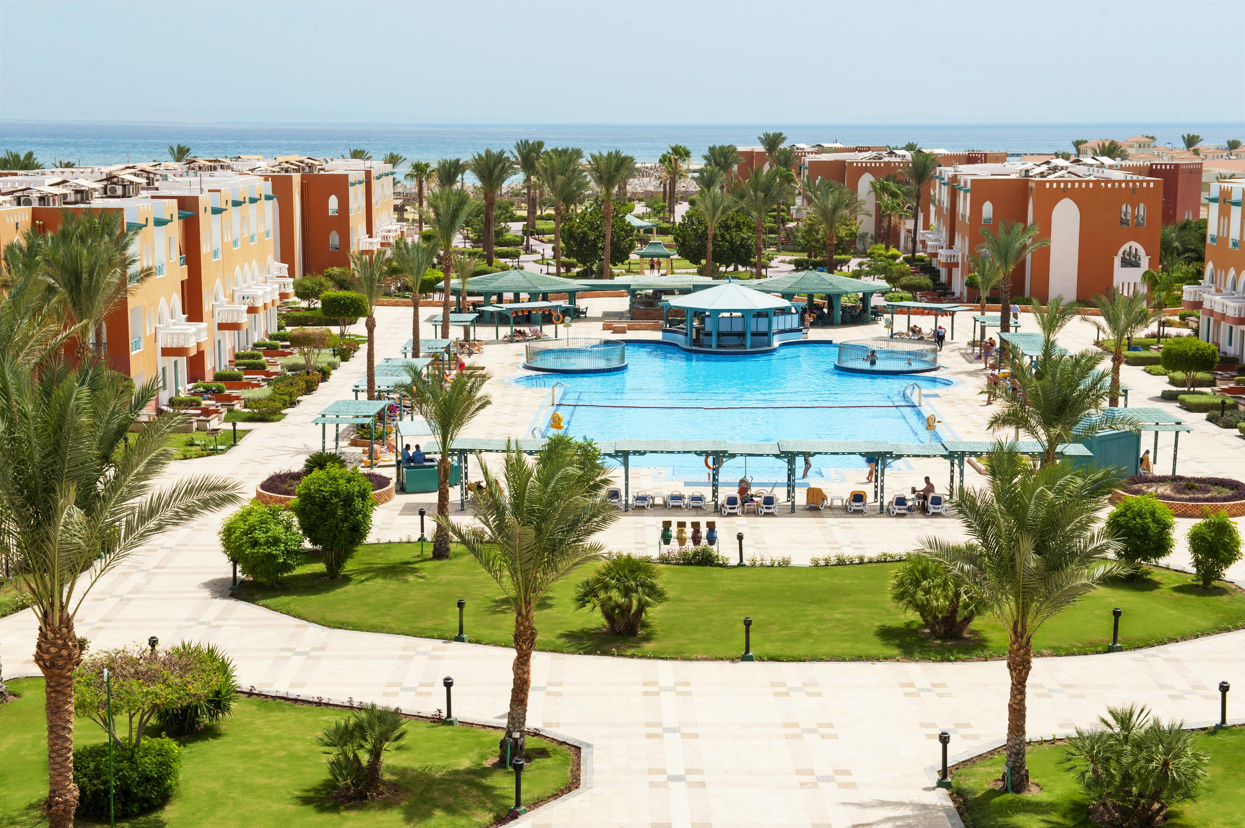 Sunrise Garden Beach Resort Hurghada Esterno foto El Alamein